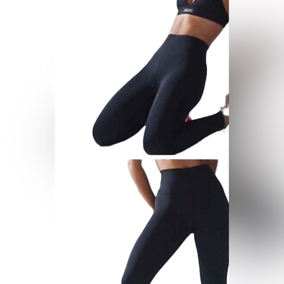 Savage X Fenty Rihanna Hotline High-Waist black Caviar Leggings Sz 1X - Picture 13 of 15